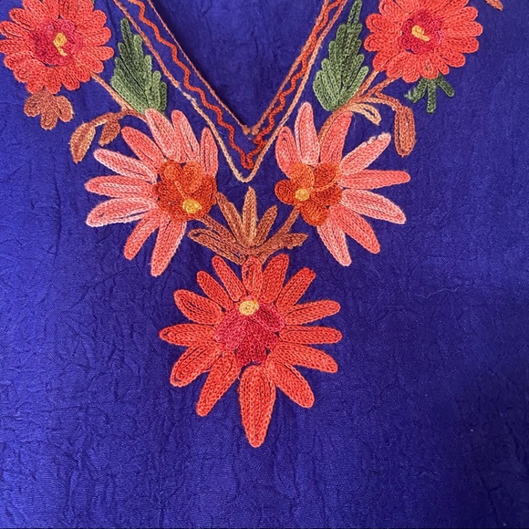 Blue Akaru Kaftan - Picture 14 of 16